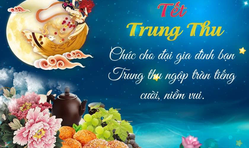 Mẫu thiệp mừng Trung thu nhân viên