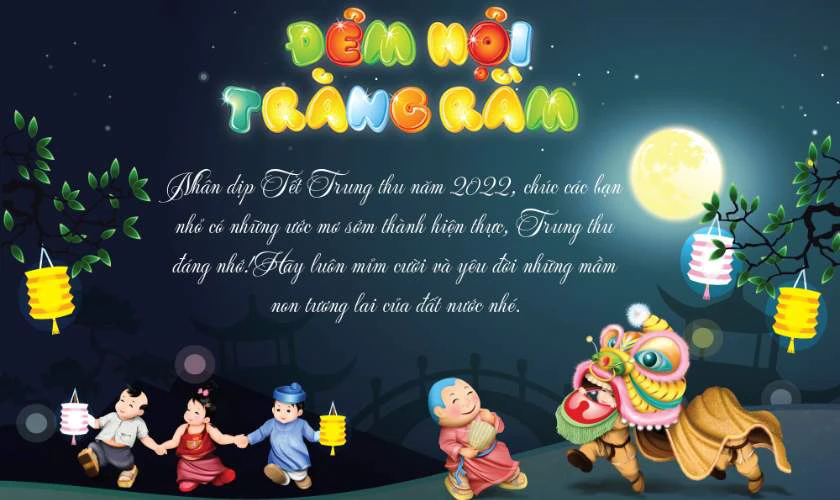 Thiệp Trung thu đẹp, ý nghĩa, đẹp, độc đáo