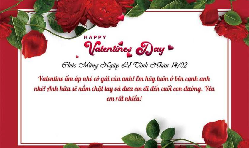 Thiệp Valentine 2025 tặng người yêu đẹp nhất