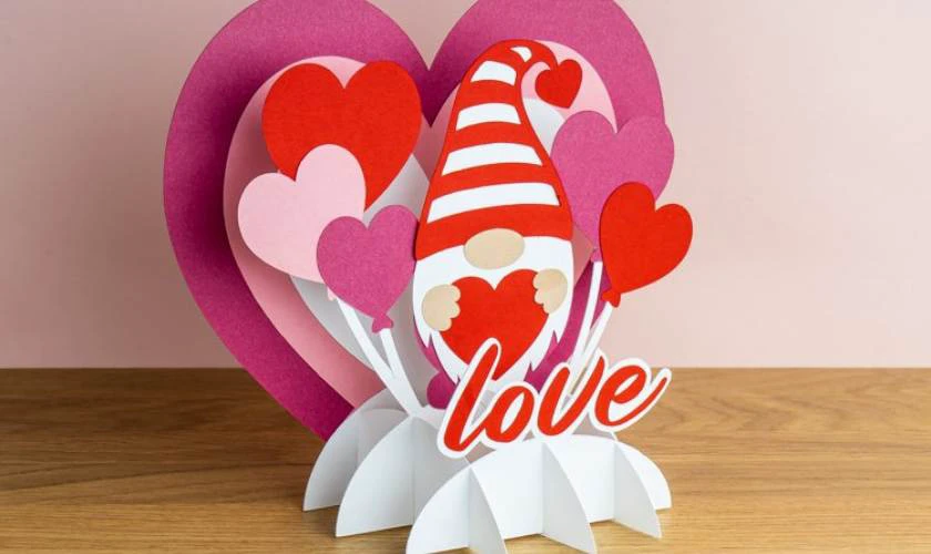 Thiệp Valentine 3D ấn tượng