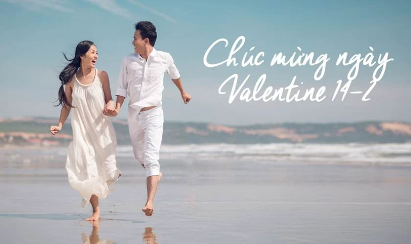 Thiệp chúc mừng ngày Valentine 2025 cute