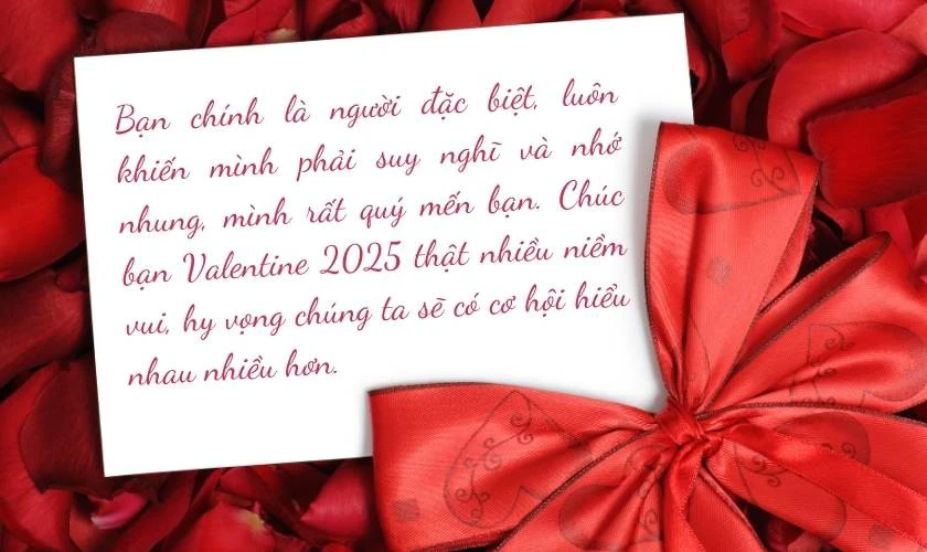 Thiệp Valentine tặng crush đáng yêu