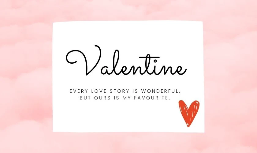 Mẫu thiệp Valentine đẹp mắt, thú vị