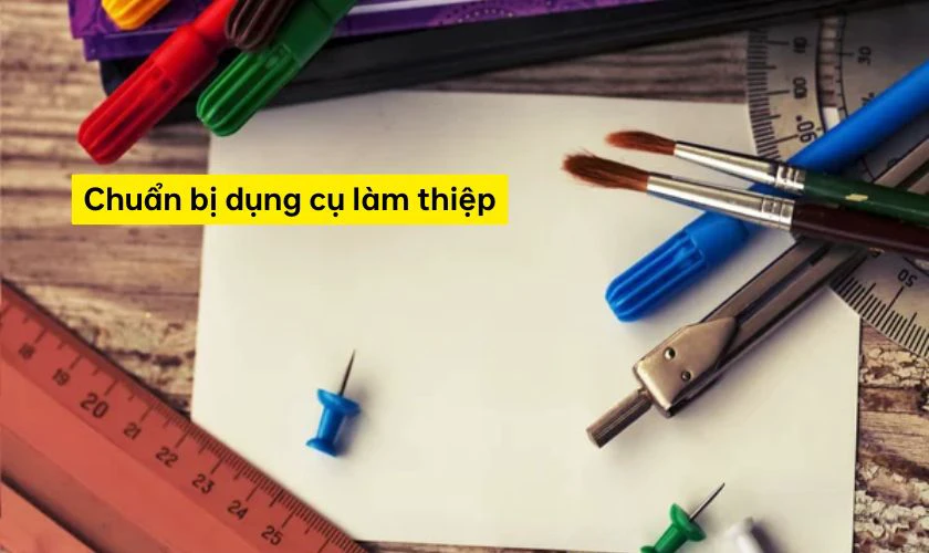 Chuẩn bị nguyên liệu và dụng cụ