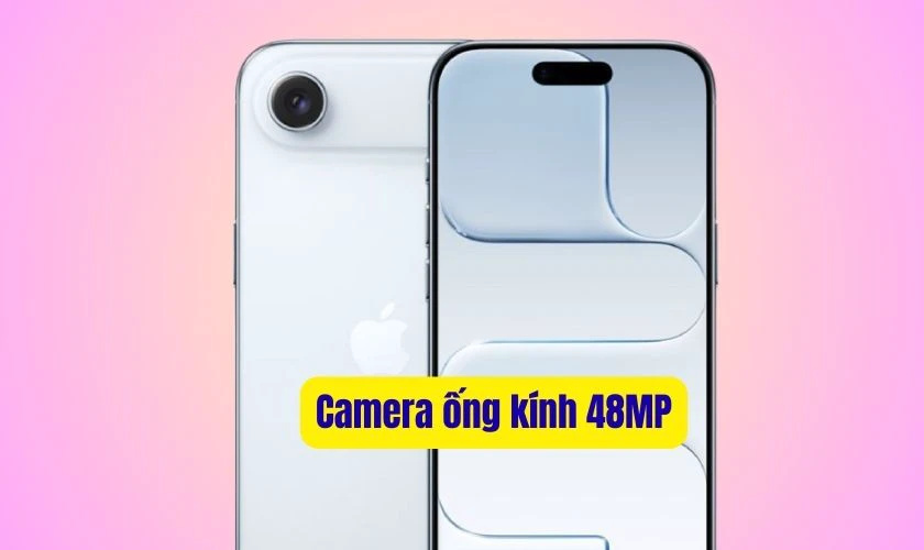 Thiết kế iPhone 17e có gì mới - Camera đơn giản với một ống kính