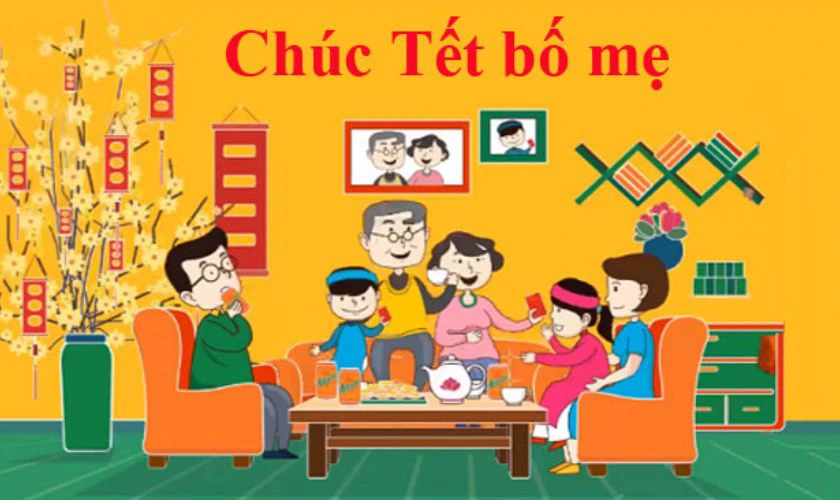 Thơ chúc Tết bố mẹ an khang, thịnh vượng