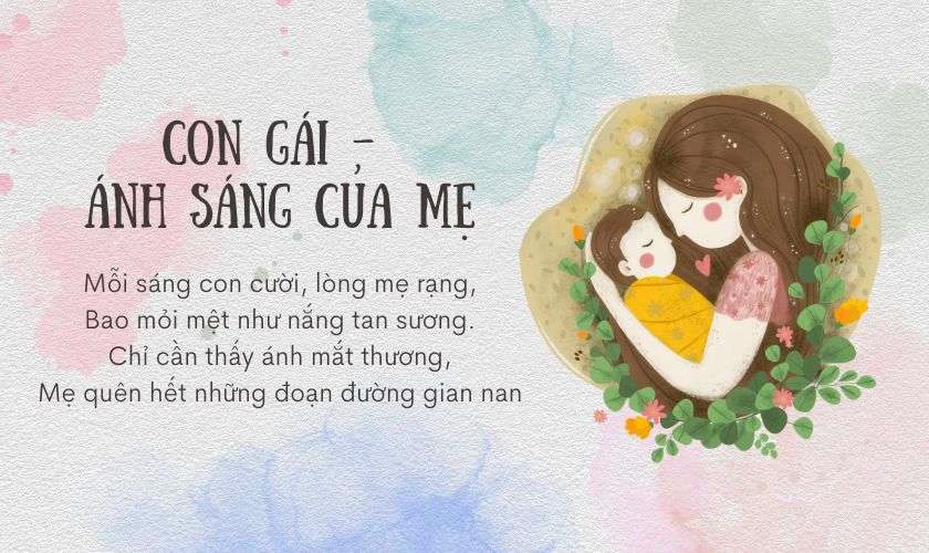 Mẹ và con gái ấm áp nhất