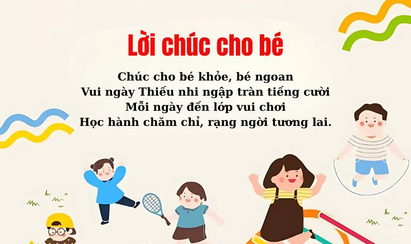 Thơ Quốc tế Thiếu nhi 4 câu ngắn gọn