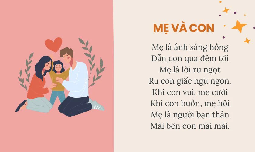 Thơ về ngày Gia Đình Việt Nam 28/6 cho học sinh cấp 1