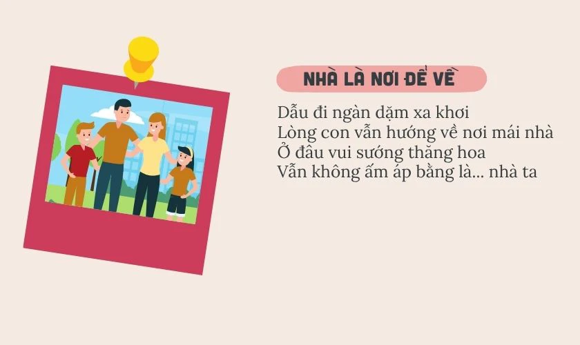 Nhà là nơi để về