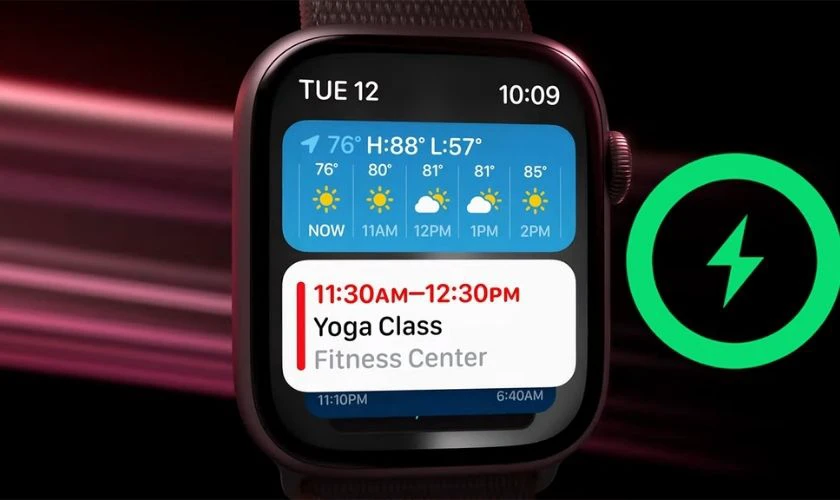 Thời lượng pin Apple Watch SE lên đến 18 giờ