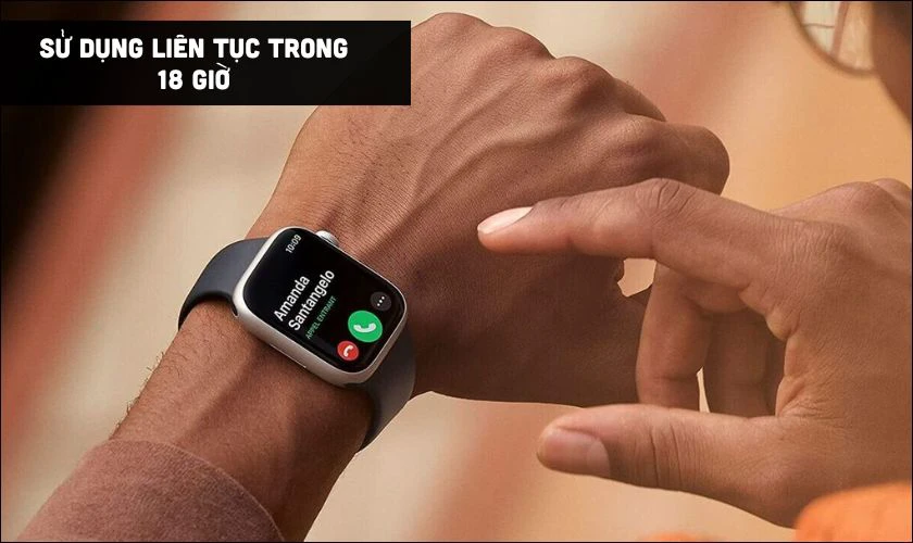Thời lượng pin Apple Watch Series 9 được cải thiện đáng kể