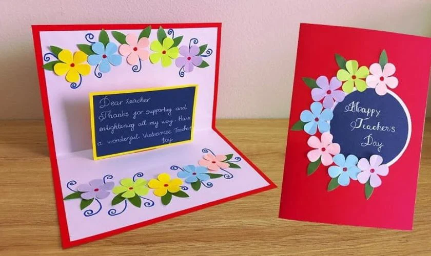 Mẫu trang trí thư ngày nhà giáo Việt Nam đẹp