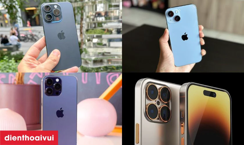 Các dòng iPhone được thu cũ giá cao tại Điện Thoại Vui