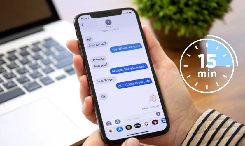 Điều kiện để thu hồi tin nhắn iMessage đã gửi iOS 18.7