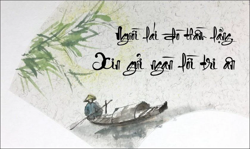 Chữ thư pháp 20/11 mang ý nghĩa Ca ngợi thầy cô