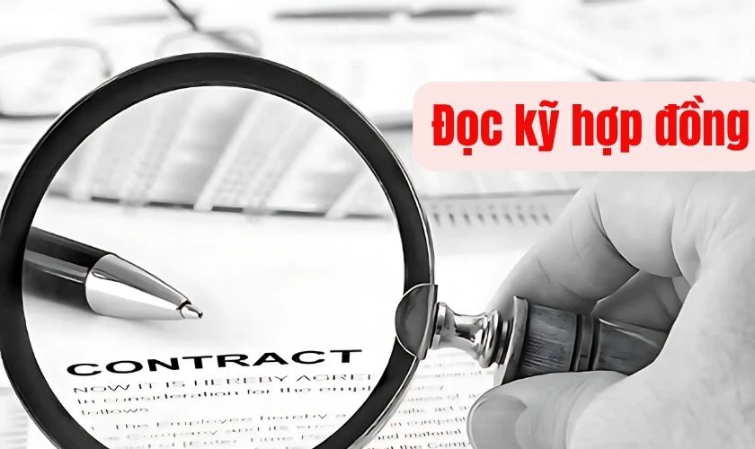 Hợp đồng trả góp có nhiều điều khoản quan trọng mà bạn cần đọc kỹ