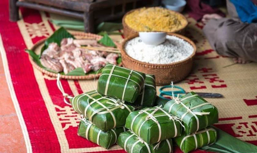 Thuyết Minh Về Cách Làm Bánh Chưng Ngày Tết Bằng Tiếng Anh