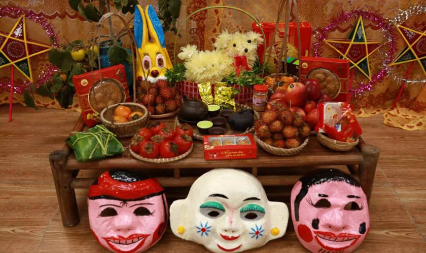 Bài thuyết trình mâm ngũ quả Tết Trung thu chủ đề Ước mơ tuổi thơ