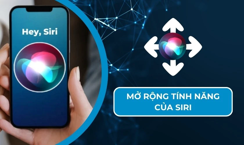 Mở rộng tính năng của Siri