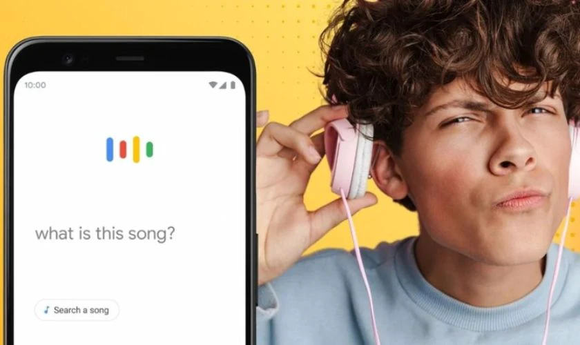 Tìm nhạc bằng âm thanh Google