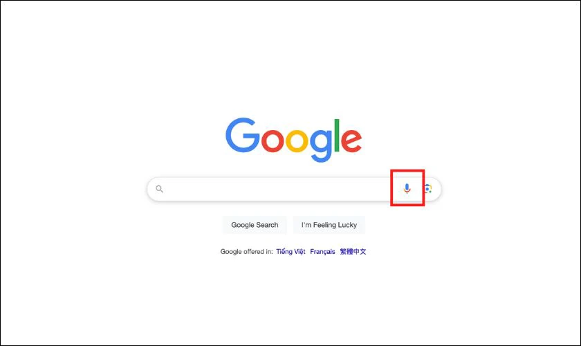 Tìm nhạc bằng âm thanh Google trên máy tính