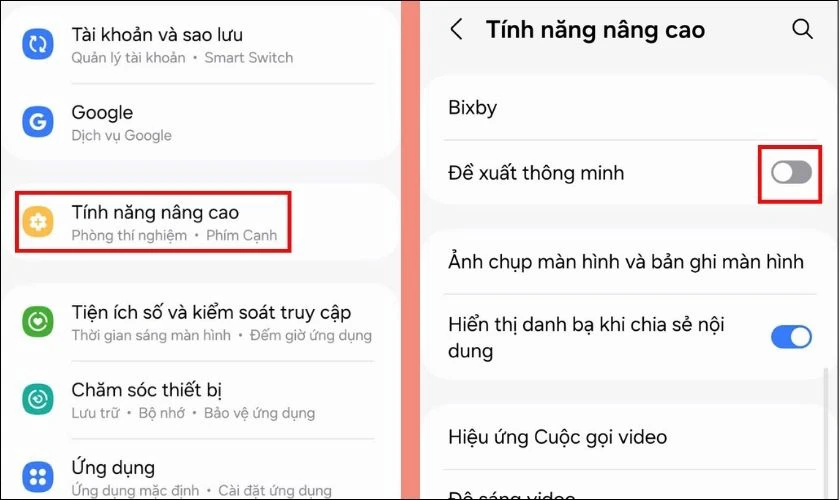 Tắt tính năng Bixby routines để tối ưu pin Samsung
