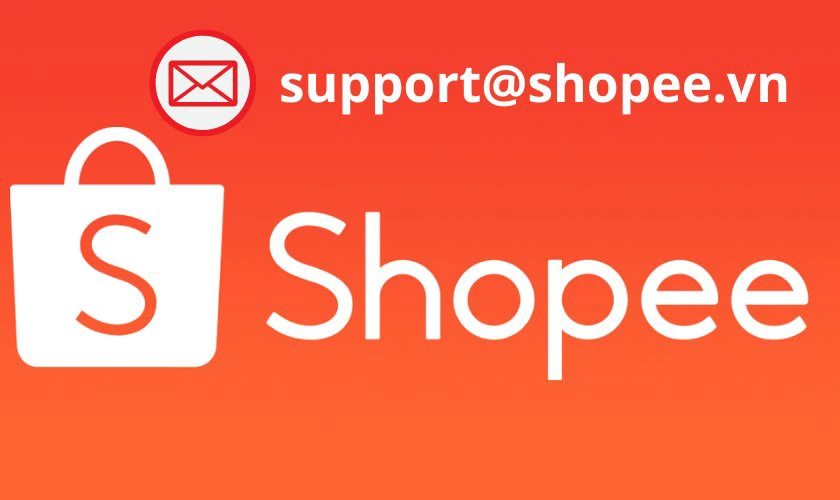 Gửi email đến bộ phận CSKH Shopee
