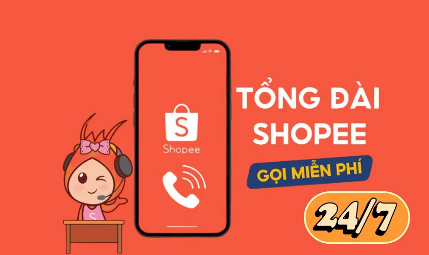 Tổng đài Shopee hoạt động mấy giờ?