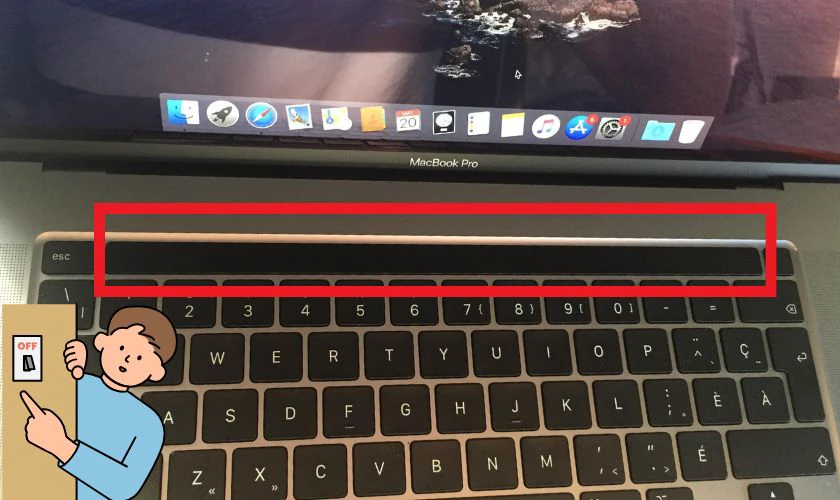 Tại sao Touch Bar không hiển thị