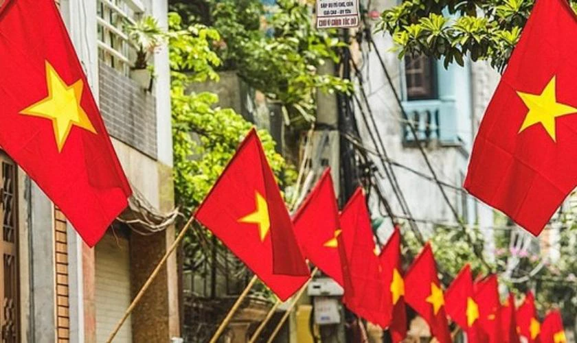 Trang trí 2/9 ở ủy ban, địa phương ấn tượng nhất