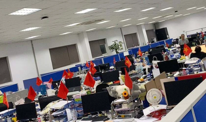 Mẫu decor tại văn phòng làm việc đơn giản mà ấn tượng