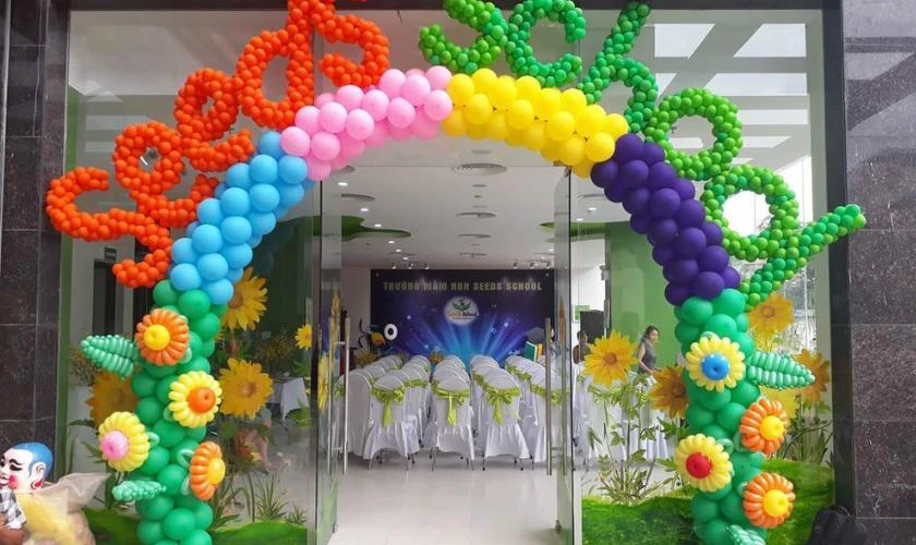 Trang trí cổng chào mùa tựu trường 2025 xinh