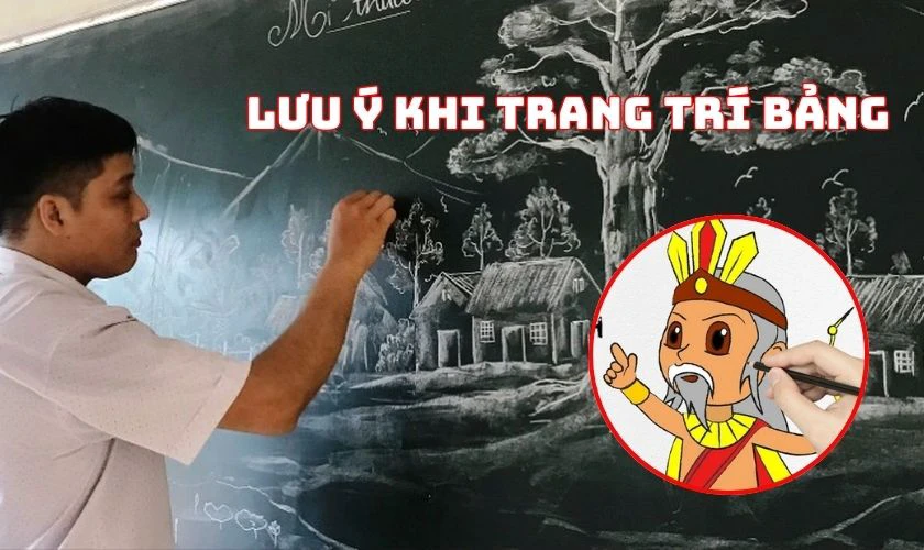 Lưu ý khi vẽ bảng Giỗ Tổ Hùng Vương