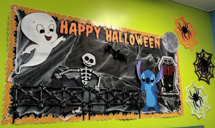 Trang trí bảng Halloween: Chuẩn bị dụng cụ