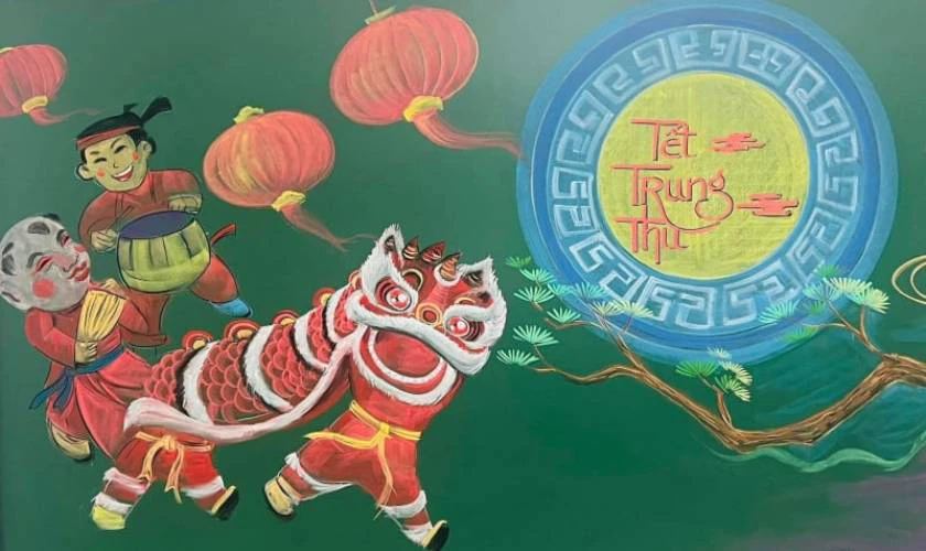 Trang trí bảng Trung thu 2025 có ý nghĩa gì?