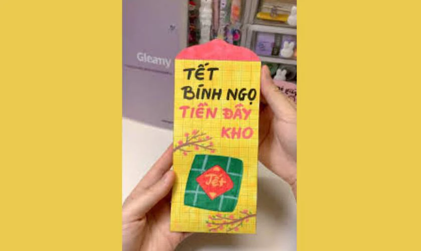 Ảnh vẽ bánh chưng đơn giản