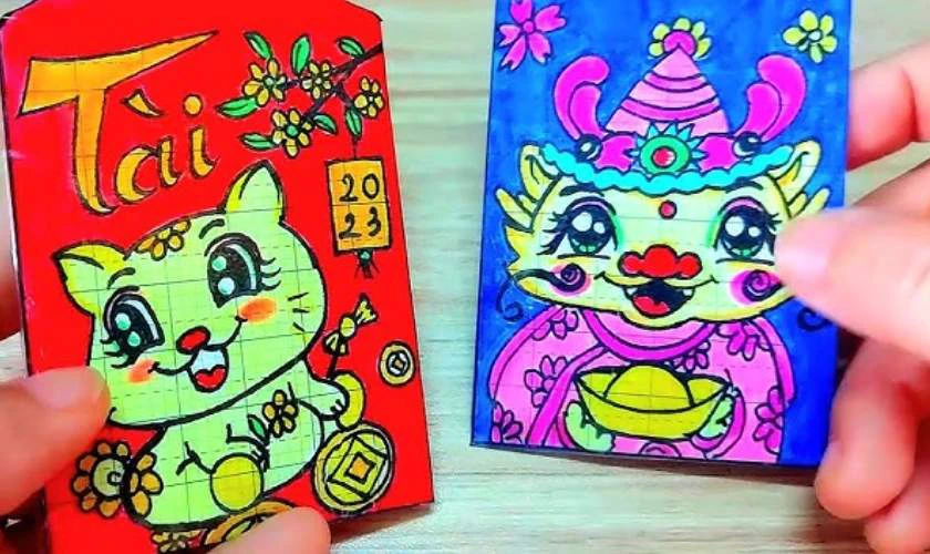 Ảnh vẽ con lân đơn giản