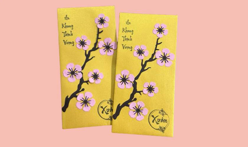 99+ mẫu trang trí bao lì xì Tết 2026 Bính Ngọ đẹp mắt, giải cao