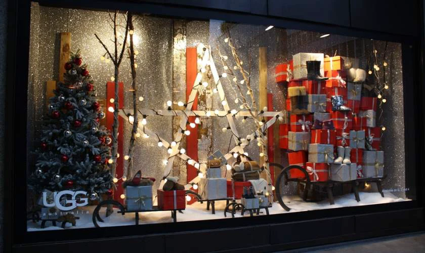 Decor hộp quà Noel