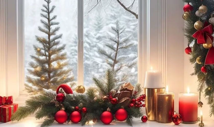 Mang không khí Giáng Sinh đến gần hơn với nến thơm