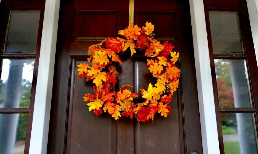 Tạo hình vòng nguyệt quế trang trí Giáng Sinh đẹp mắt