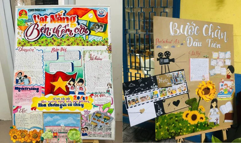 Lưu ý khi trang trí báo tường Quốc tế Thiếu nhi