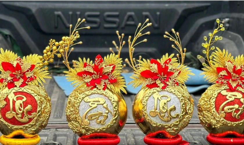 Trang trí dừa Tết phong cách sáng tạo cần chuẩn bị gì?