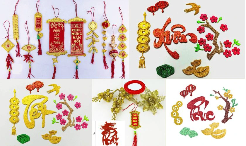 Chọn sẵn set trang trí để tiết kiệm thời gian