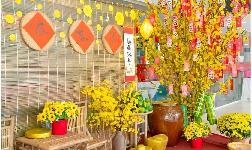 Trang trí ngày tết độc lạ