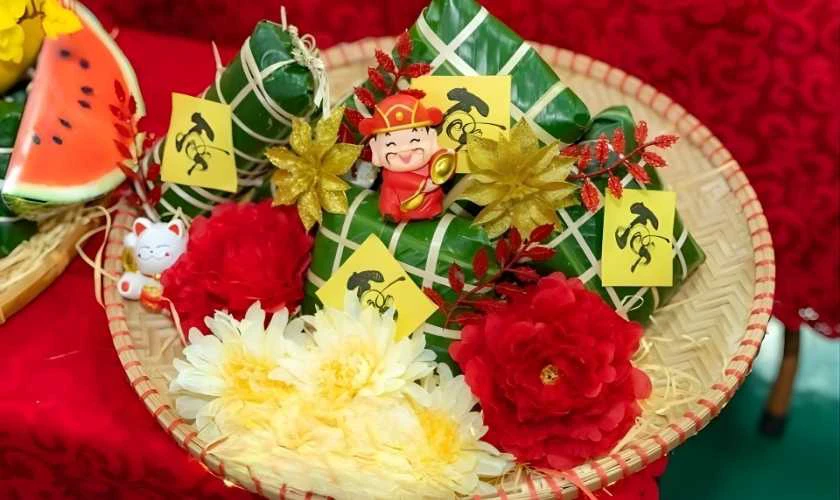 Trang trí ngày tết đơn giản