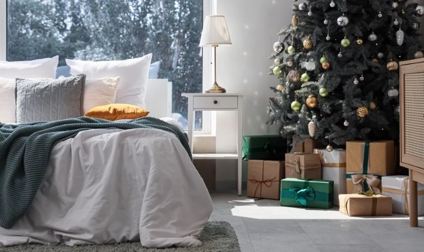 Cách trang trí Noel phòng ngủ