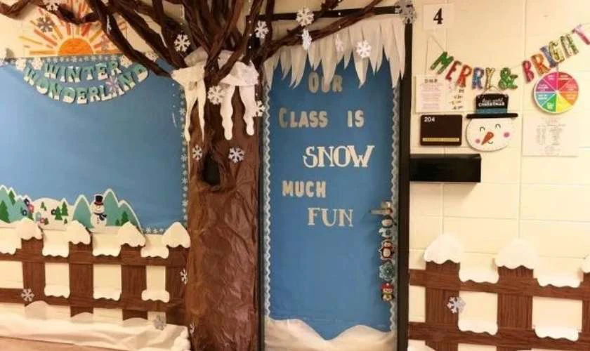 Decor Noel đặc biệt với người tuyết