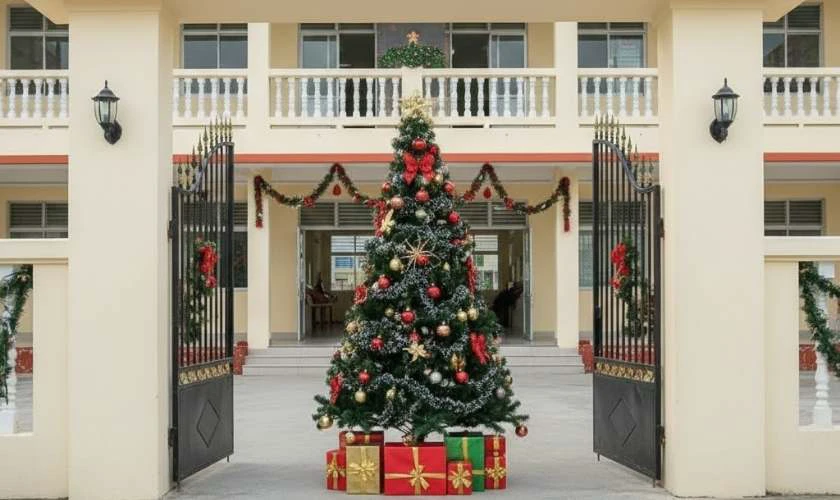 Decor Noel đặc biệt với cây thông Noel